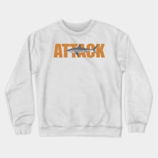 Tiger shark attack (Attack by tiger shark) Crewneck Sweatshirt